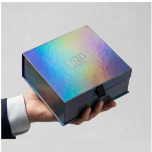 Laser Silver Magnetic Boxes