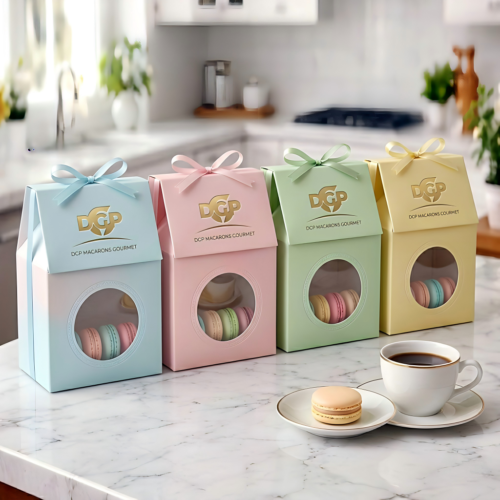 custom macaron boxes wholesale