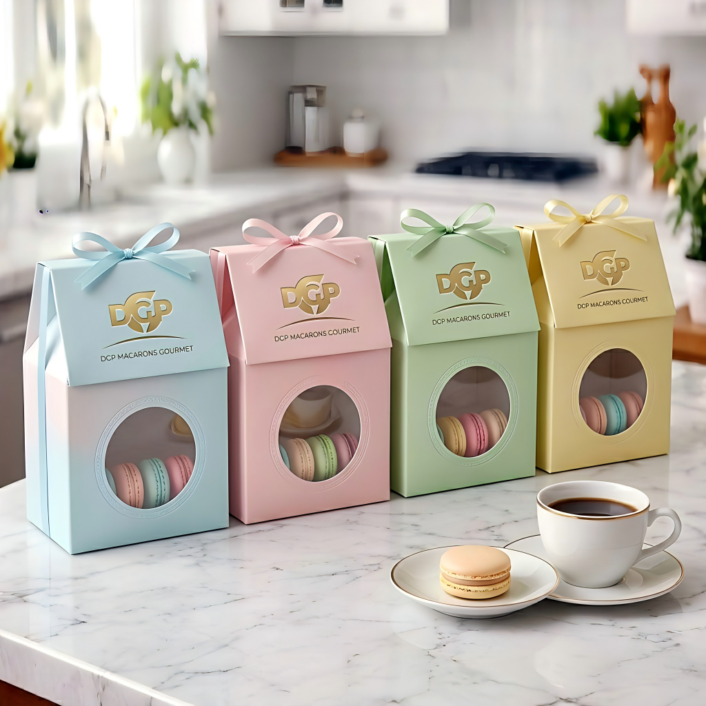 custom macaron boxes wholesale