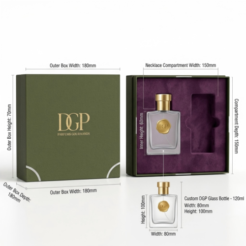 Lid and Base Fragrance Packaging