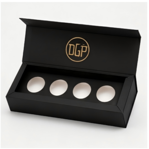 Bespoke Black Magnetic Box with Insert custom wholesale packaging