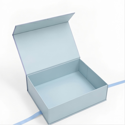 Bespoke Pink Magnetic Box with wholesale gift bag and ribbon packaging