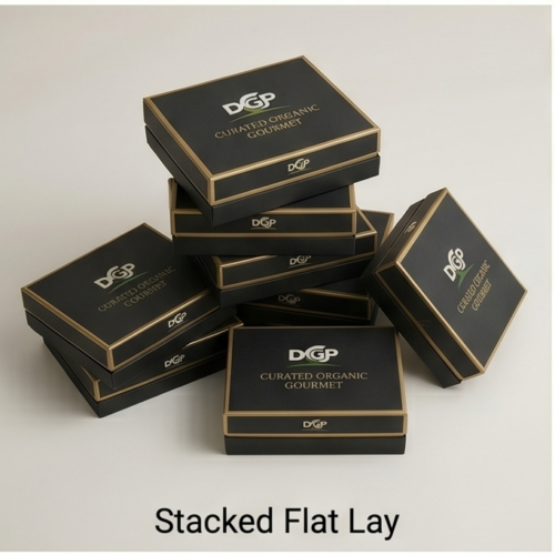 Custom Black and Gold Rigid Box