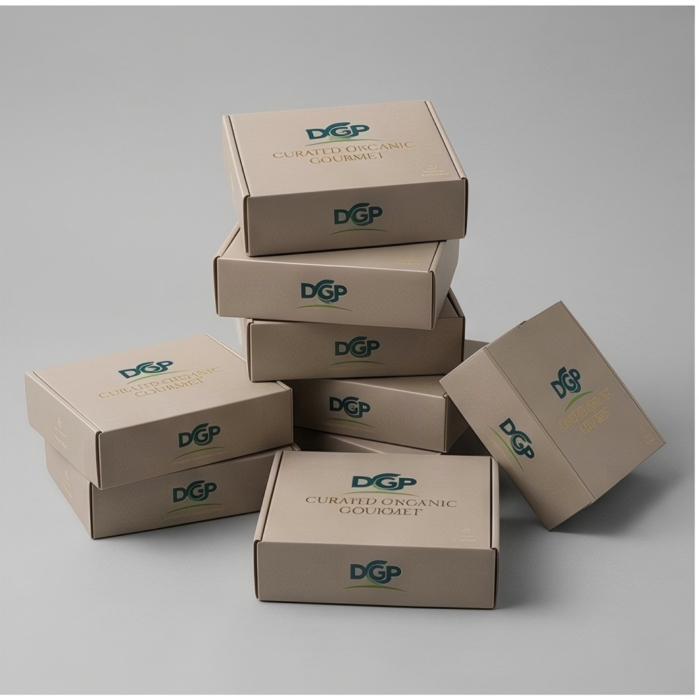 Custom Corrugated Food Mailer Box for Honey and Nuts