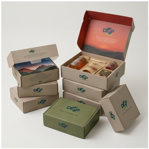 Custom Organic Food Mailer Box