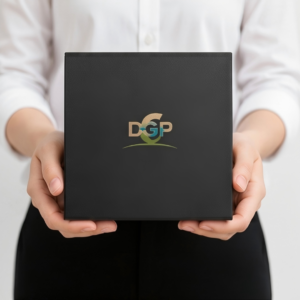 Bespoke Cosmetic Box Custom Structures open with luxury makeup set