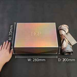 Maßgefertigte holografische Klappschachtel aus Hartkarton