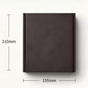 Custom Leather Texture Rigid Box dimensions