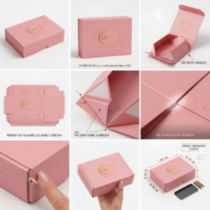 custom collapsible magnetic rigid box